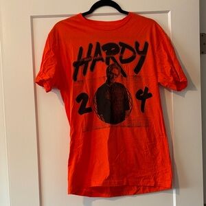 Orange Graphic Tee - Short Sleeve